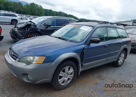 2005 Subaru Baja из США, поврежденный, VIN 4S4BT61C157369198